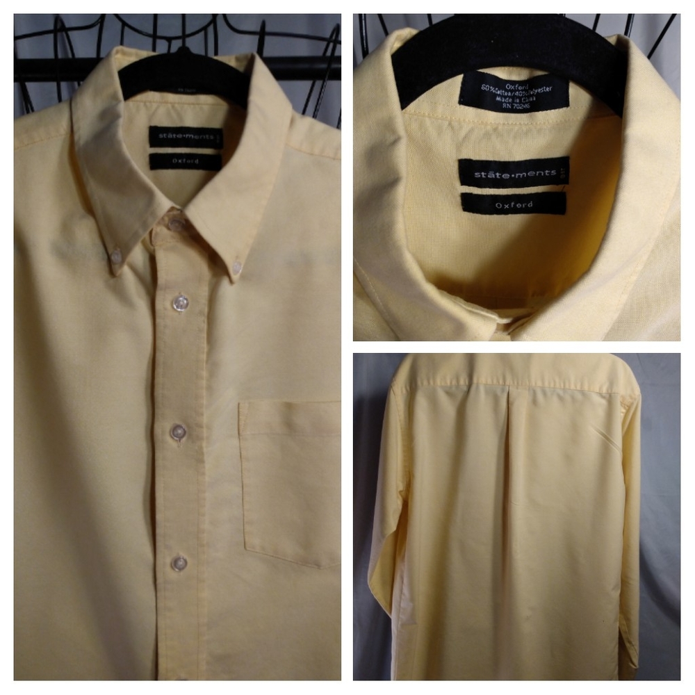 16/16 1/2 - 34/35 Oxford statements shirt